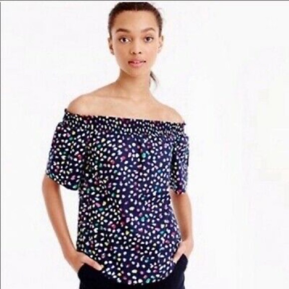 J. Crew Ratti Happy Cat Confetti Top - Picture 5 of 5